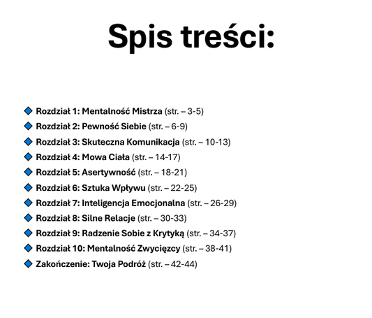 Mistrz Życia: Mentalność, Pewność Siebie i Sztuka Skutecznej Komunikacji